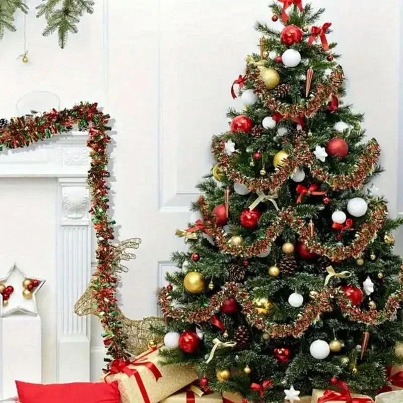 Festão Natalino Fake Verde com…