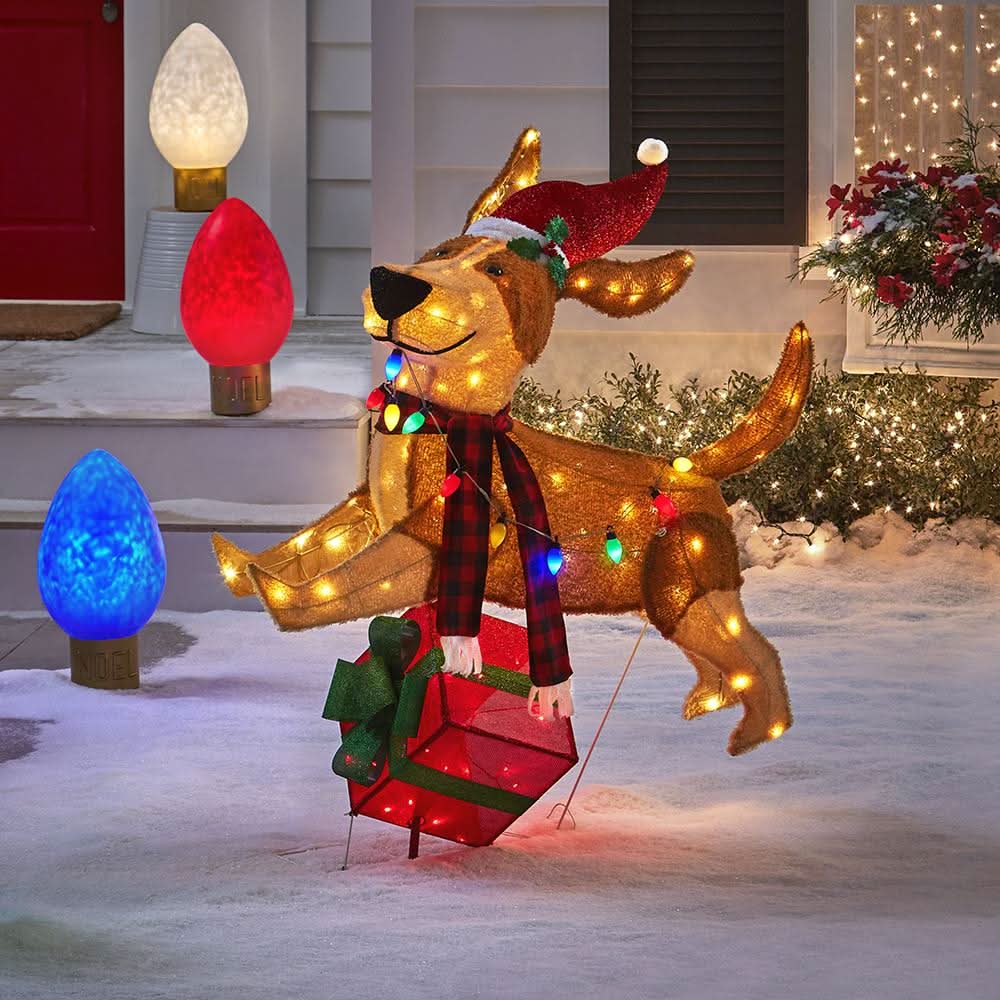 Cachorrinho de Natal Alegre e…