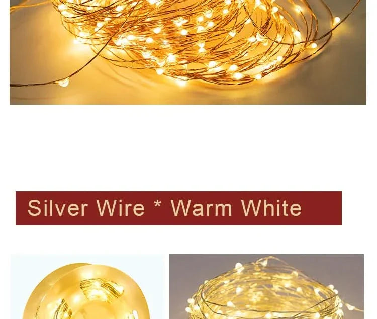 Luzes de Fadas Natalinas à…