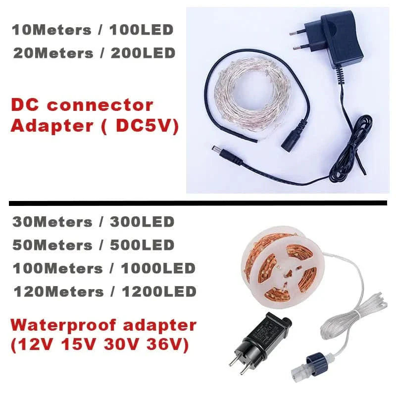 Luzes de Fadas Natalinas à…