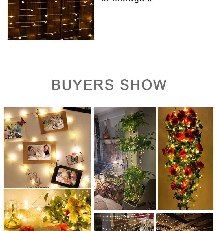 Luzes de Fadas Natalinas à…