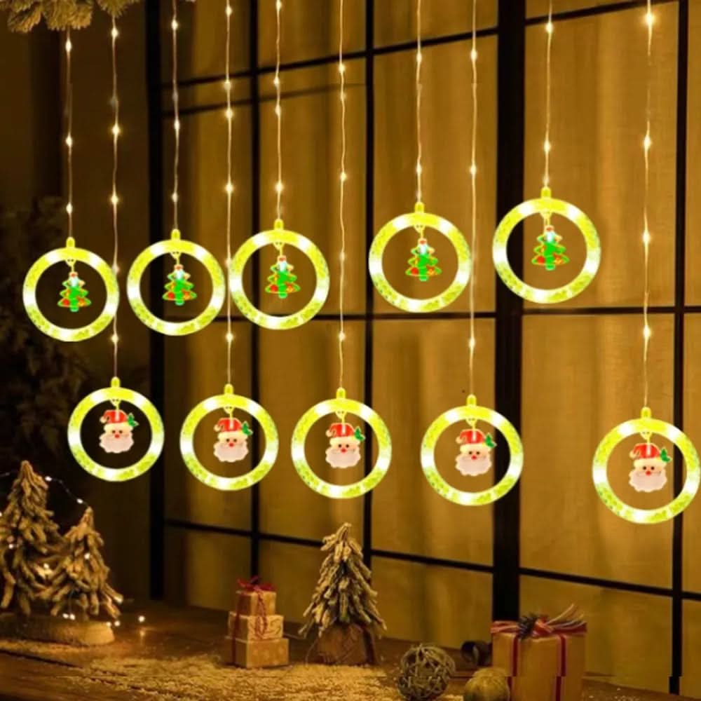 Cortina de Luzes de Natal em…