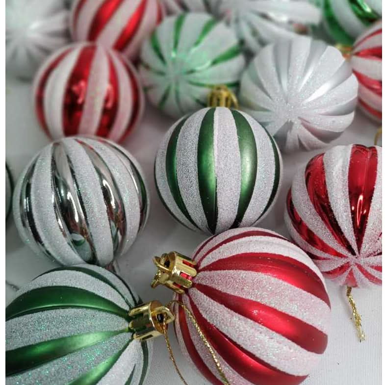 Kit 6 Bolas De Natal 6cm …