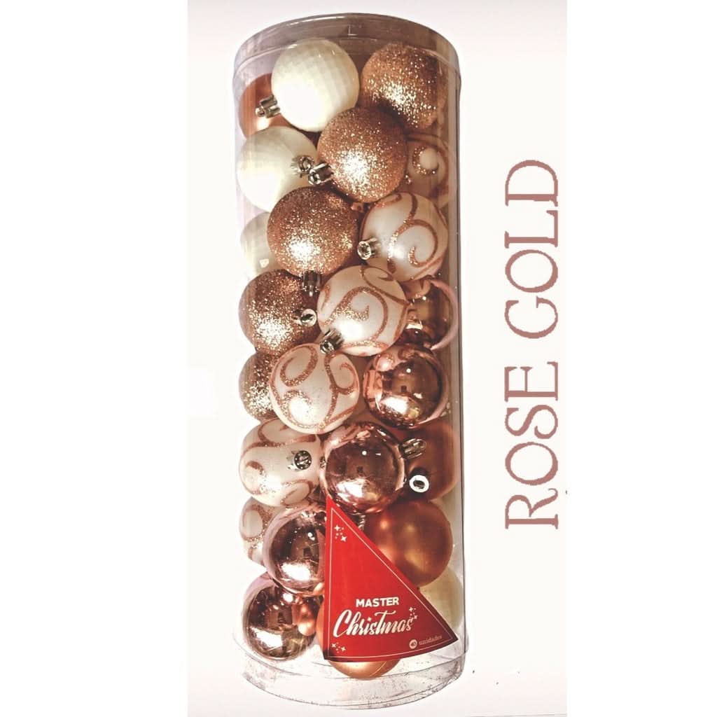 40 Bolas De Natal 5cm Sortidas…