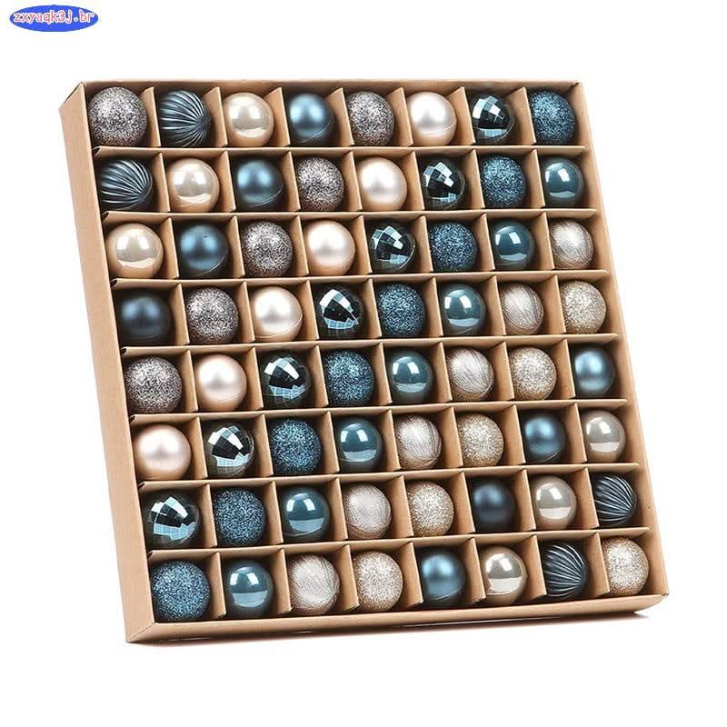 64 Peças Decoração De Natal…