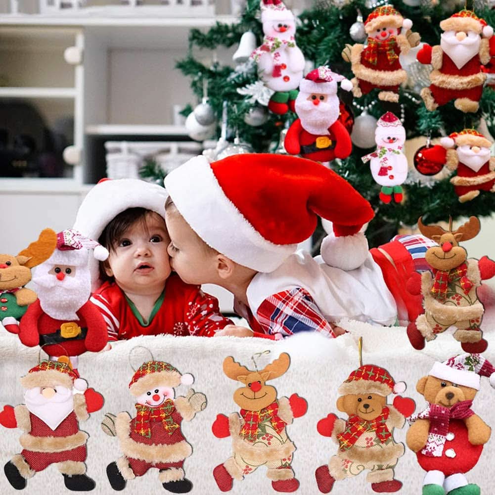 12Pcs Natal Aleatório Urso De…