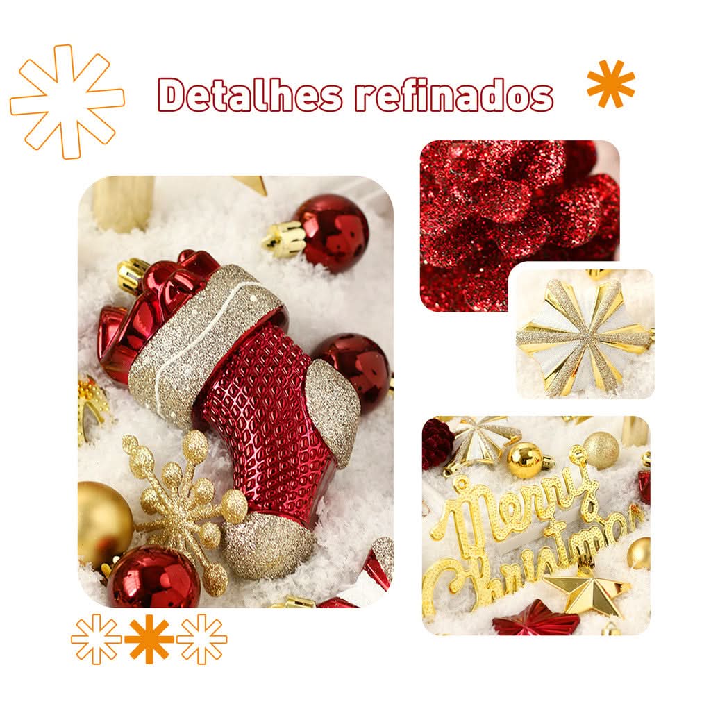 Kit 70 Bolas decoração de…