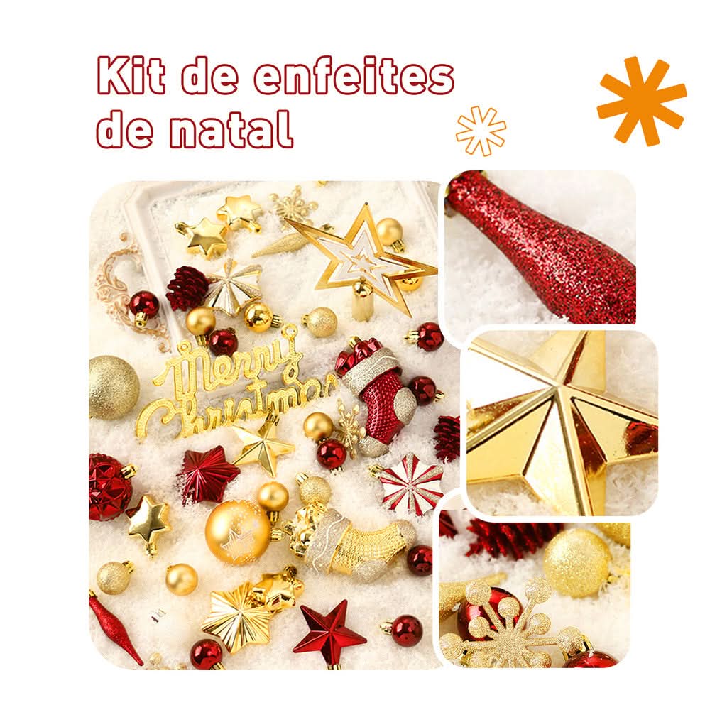 Kit 70 Bolas decoração de…