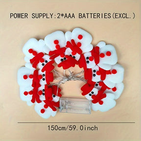 10 Luzes de Corda de Boneco de…