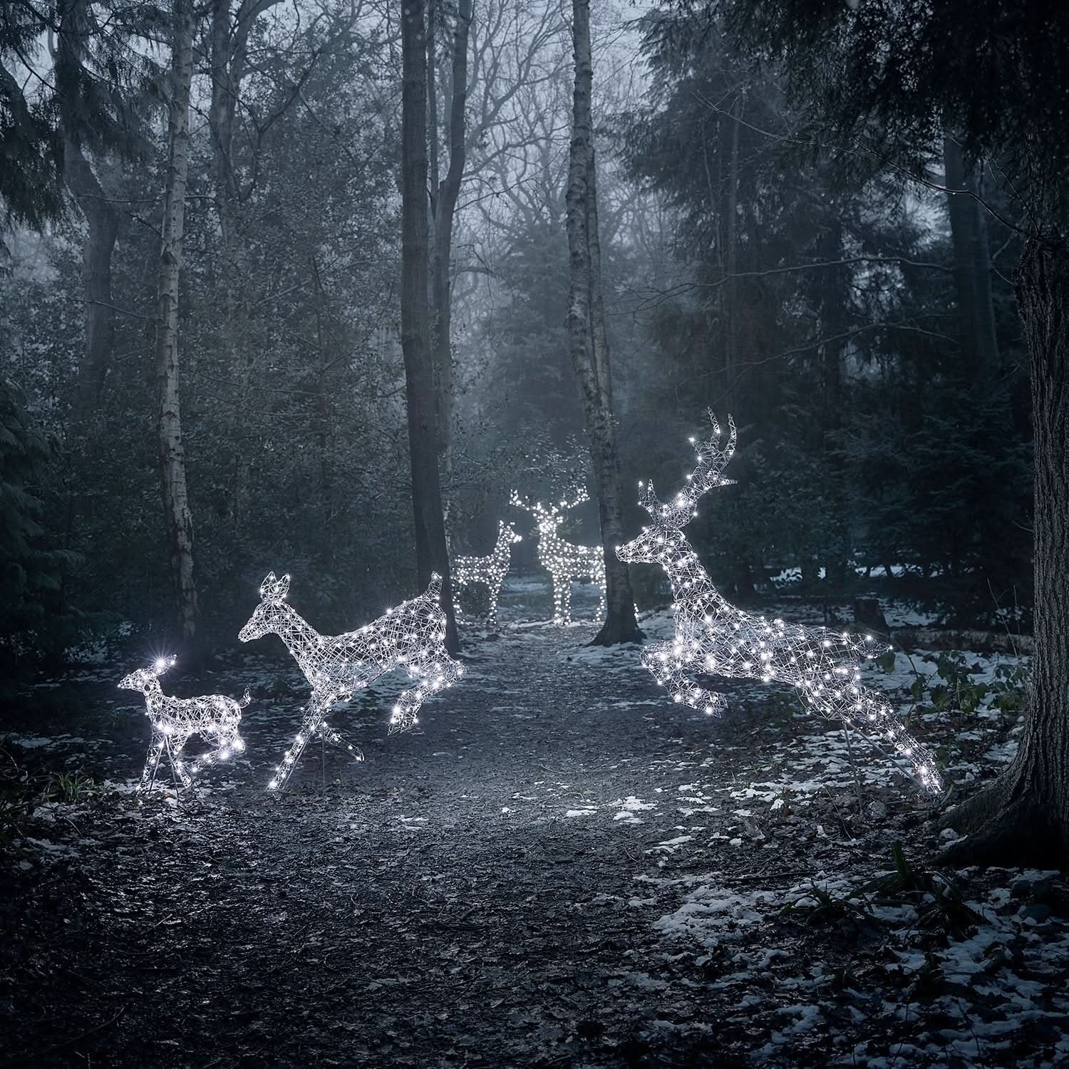 Conjunto Natalino de 5 Renas…