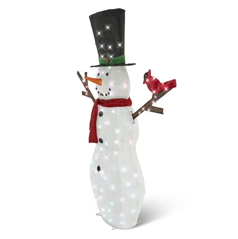 Boneco de Neve Cintilante com…