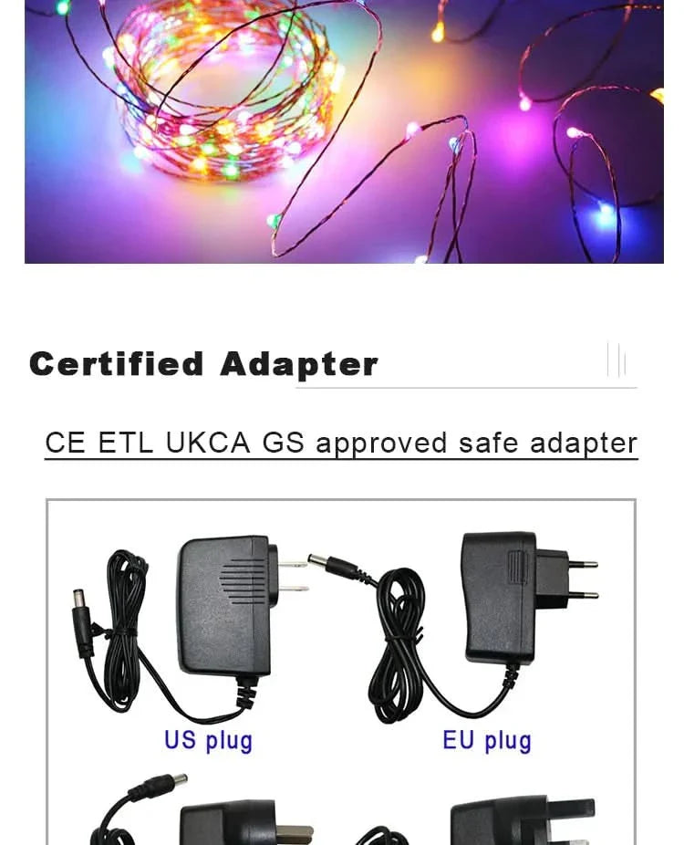 Luzes de Fadas Natalinas à…