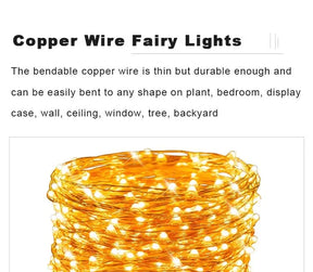 Luzes de Fadas Natalinas à…