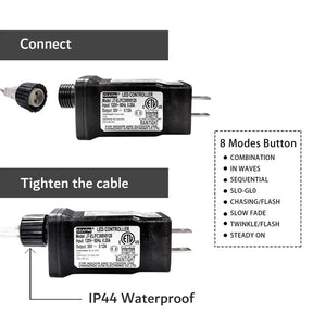 Luzes de Fadas Natalinas IP65…