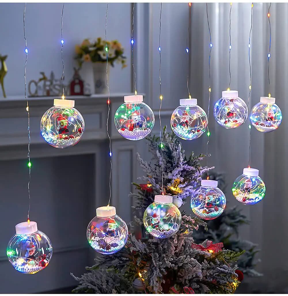 Cortina de Luzes em LED Globos…