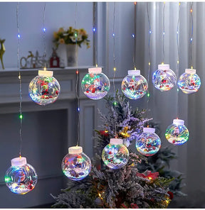 Cortina de Luzes em LED Globos…