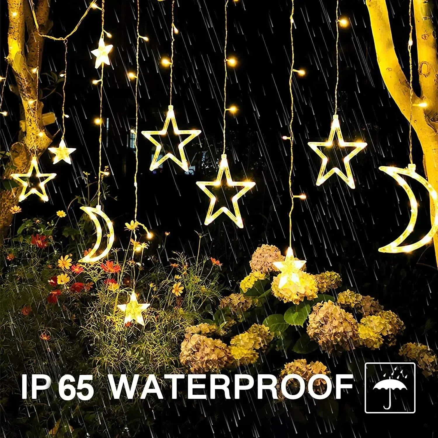 Luzes de Fada Estrela e Lua…