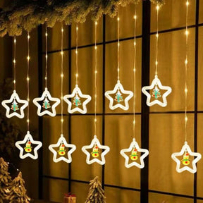 Cortina de Luzes de Natal em…