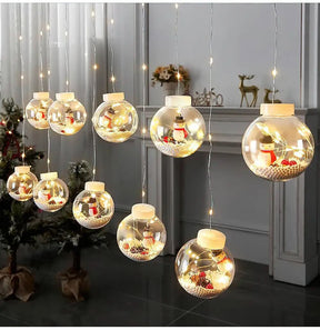 Cortina de Luzes em LED Globos…