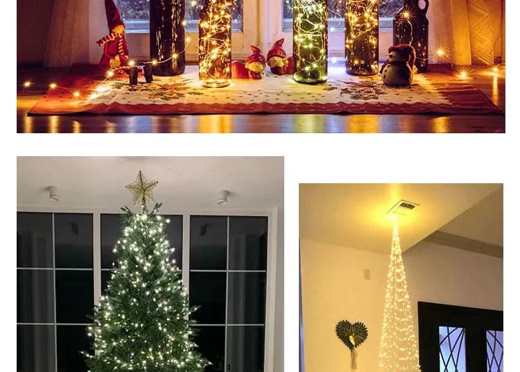 Luzes de Fadas Natalinas à…