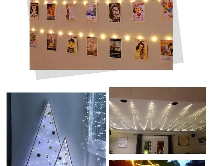 Luzes de Fadas Natalinas à…