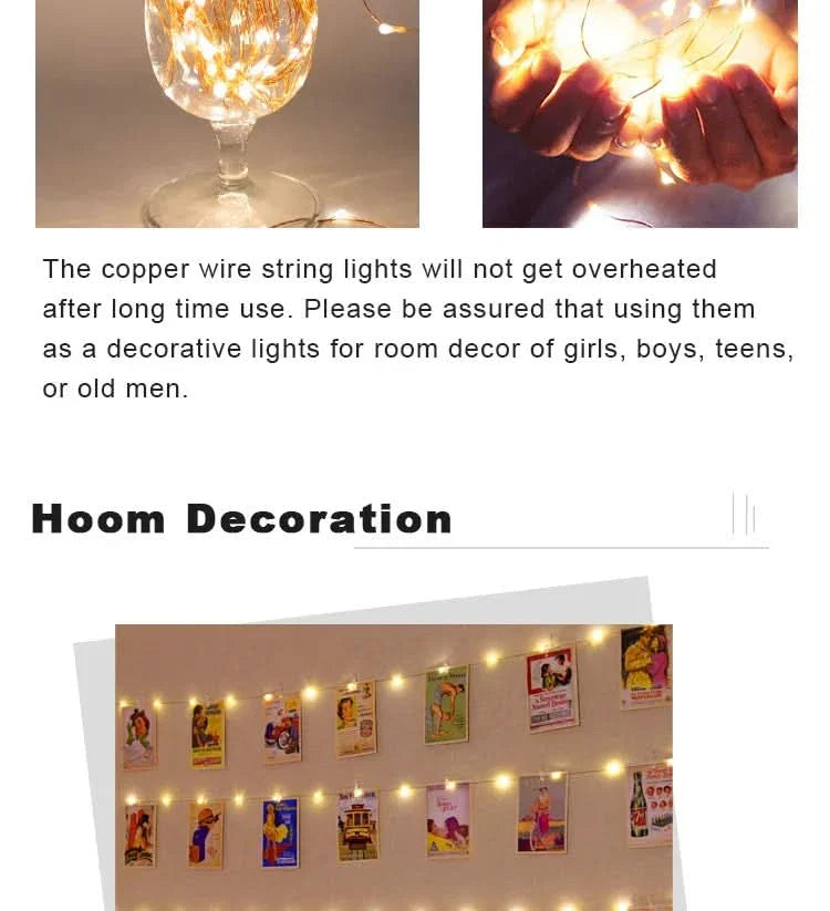 Luzes de Fadas Natalinas à…