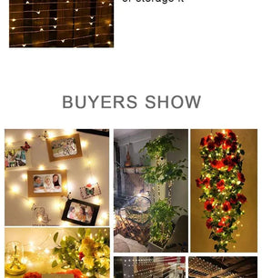 Luzes de Fadas Natalinas à…