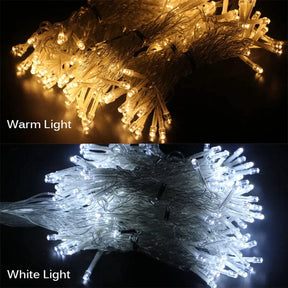 Cortina de Luzes de Fadas LED…