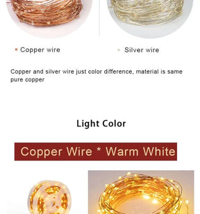 Luzes de Fadas Natalinas à…