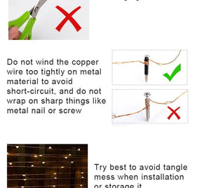 Luzes de Fadas Natalinas à…