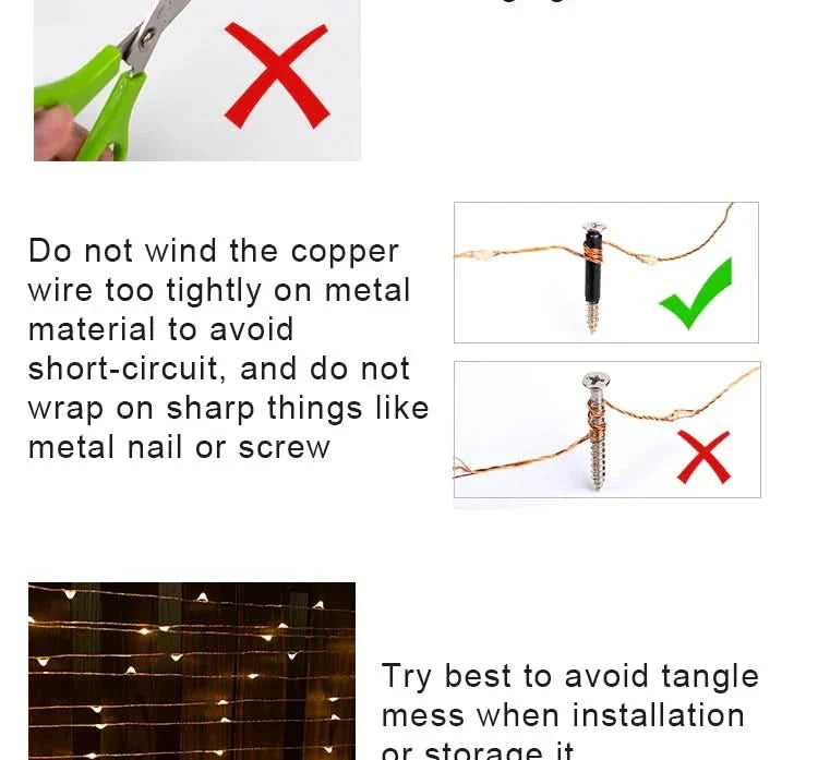 Luzes de Fadas Natalinas à…