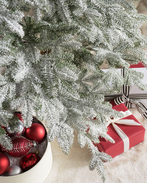 Árvore de Natal Nevada com…