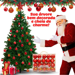 Kit 20 Bolas De Natal Grande…