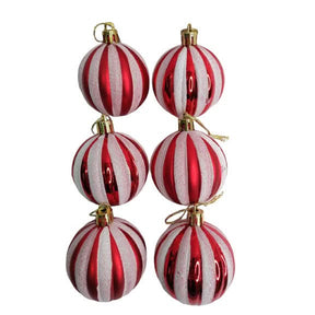 Kit 6 Bolas De Natal 6cm …
