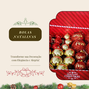 Kit 30 Bolinhas de Natal…