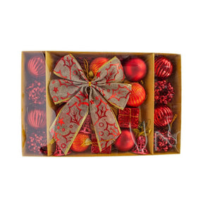 Kit 24 Enfeites Natalinos Bola…