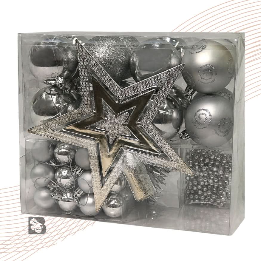 Kit 44 Enfeites Para Árvore de…