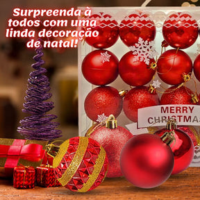 Kit 20 Bolas De Natal Grande…