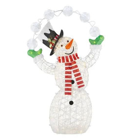 Boneco de Neve Iluminado com…