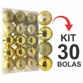 Kit 30 Bolas Enfeite de Natal…