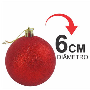 Kit 30 Bolas Enfeite de Natal…