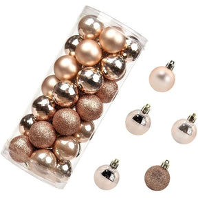 48 Bola Árvore Natal Champanhe…