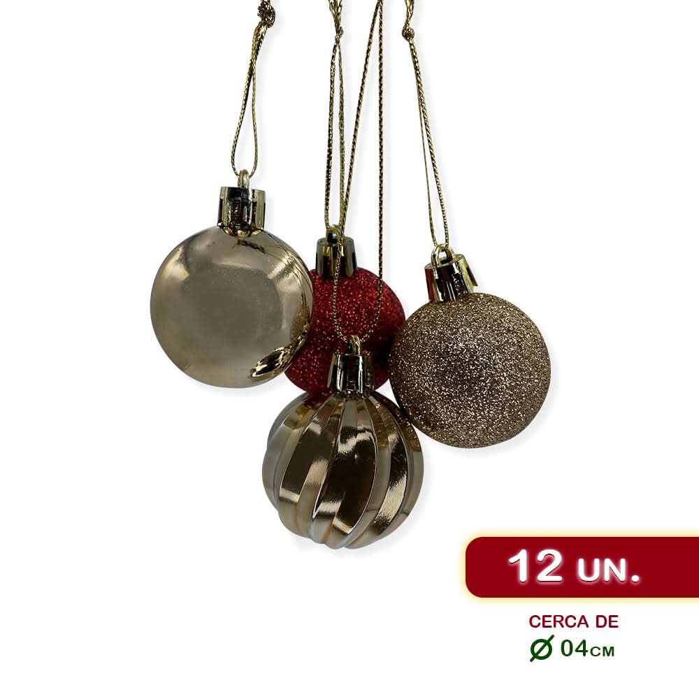Kit Enfeites de Natal Bolas…