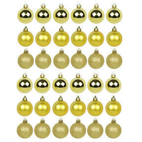 Kit 30 Bolas De Natal Mista…