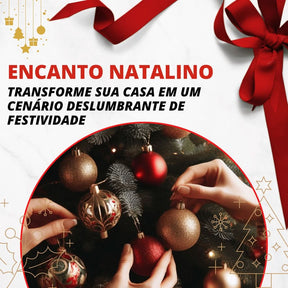 Kit 30 Bolinhas de Natal…