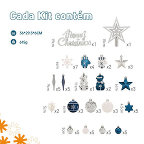 Kit 70 Bolas decoração de…